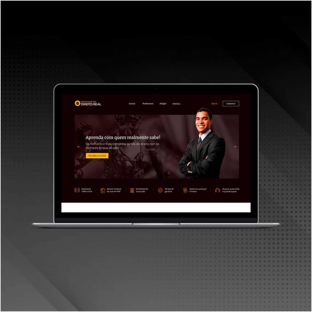 Direito Real UI Design
